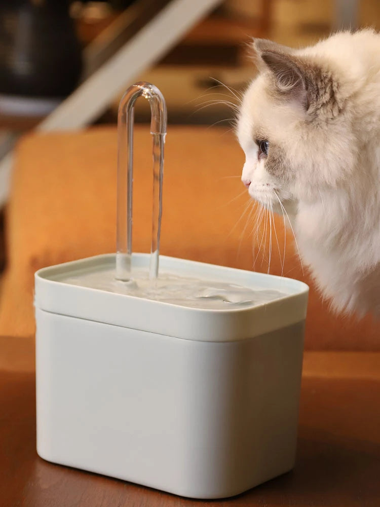 Fonte de Água para Pets com Filtro Inteligente e Bomba Anti-Queima